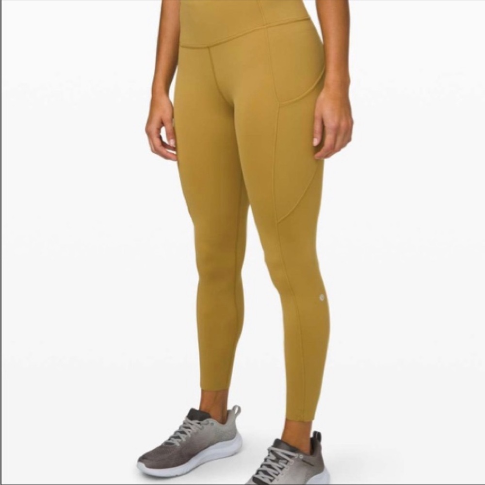 Lululemon Fast and Free Tight Legging 25” Non-Reflective Nulux Grape Leaf 4